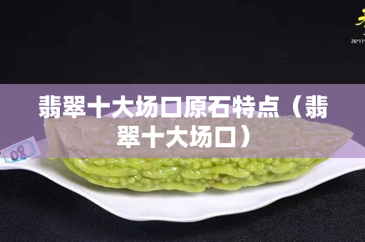 翡翠十大場口原石特點（翡翠十大場口）