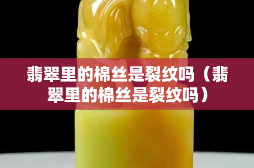 翡翠里的棉絲是裂紋嗎（翡翠里的棉絲是裂紋嗎）