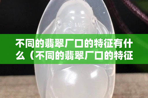 不同的翡翠廠口的特征有什么（不同的翡翠廠口的特征有什么）