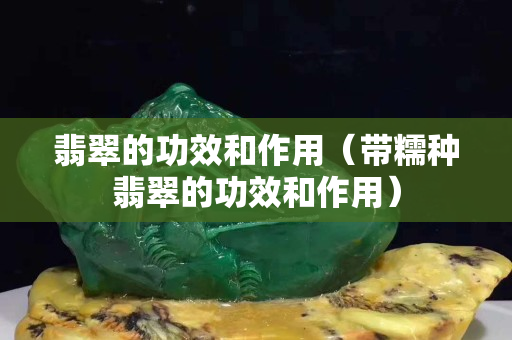 翡翠的功效和作用（帶糯種翡翠的功效和作用）