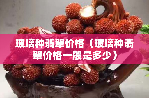玻璃種翡翠價格（玻璃種翡翠價格一般是多少）