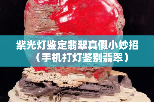 紫光燈鑒定翡翠真假小妙招（手機(jī)打燈鑒別翡翠）