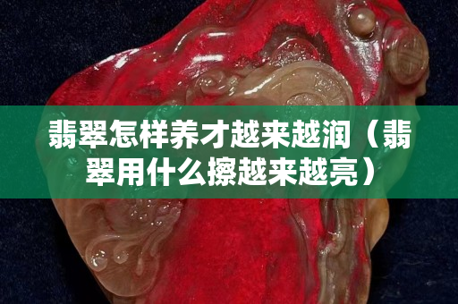 翡翠怎樣養才越來越潤（翡翠用什么擦越來越亮）