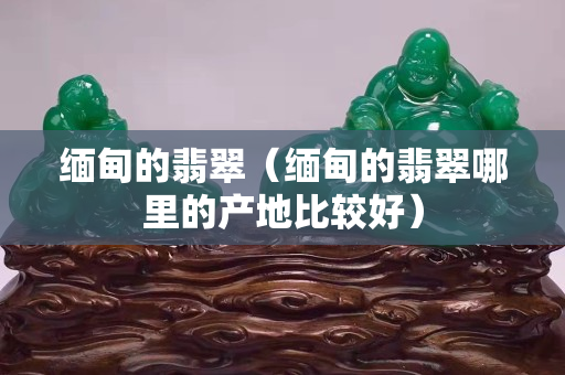 緬甸的翡翠（緬甸的翡翠哪里的產(chǎn)地比較好）