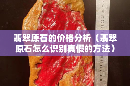 翡翠原石的價格分析（翡翠原石怎么識別真假的方法）