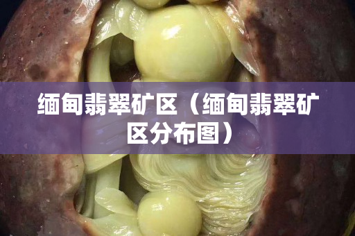 緬甸翡翠礦區（緬甸翡翠礦區分布圖）
