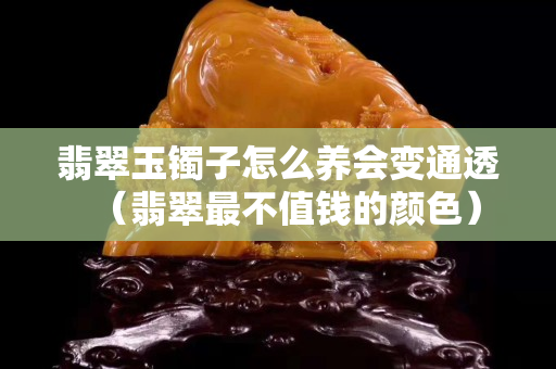 翡翠玉鐲子怎么養會變通透（翡翠最不值錢的顏色）