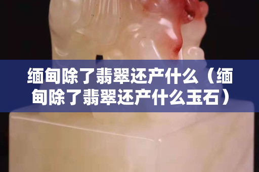 緬甸除了翡翠還產(chǎn)什么（緬甸除了翡翠還產(chǎn)什么玉石）