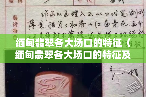 緬甸翡翠各大場口的特征（緬甸翡翠各大場口的特征及圖片）