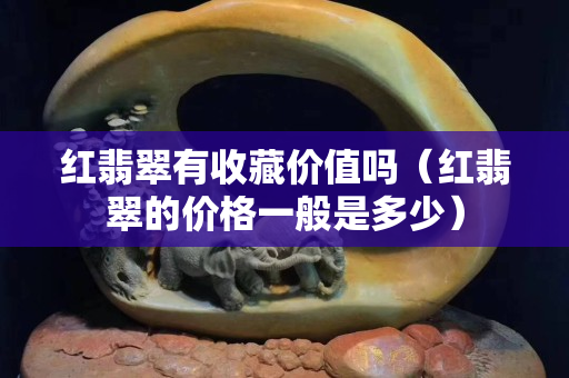 紅翡翠有收藏價(jià)值嗎（紅翡翠的價(jià)格一般是多少）