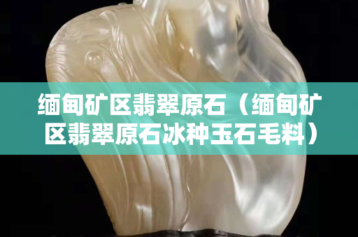 緬甸礦區(qū)翡翠原石（緬甸礦區(qū)翡翠原石冰種玉石毛料）