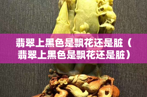 翡翠上黑色是飄花還是臟（翡翠上黑色是飄花還是臟）
