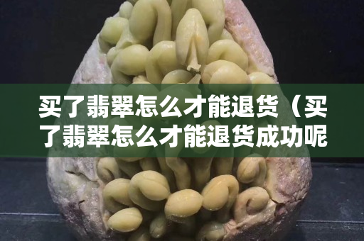 買了翡翠怎么才能退貨（買了翡翠怎么才能退貨成功呢）
