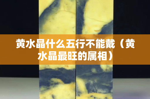黃水晶什么五行不能戴（黃水晶最旺的屬相）