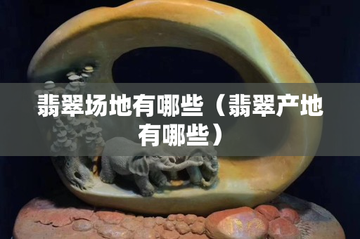 翡翠場地有哪些（翡翠產地有哪些）