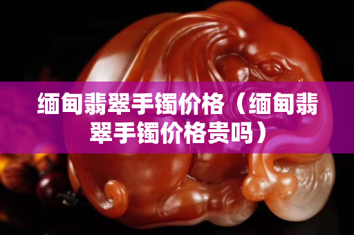 緬甸翡翠手鐲價格（緬甸翡翠手鐲價格貴嗎）
