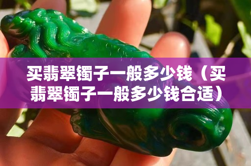 買翡翠鐲子一般多少錢（買翡翠鐲子一般多少錢合適）