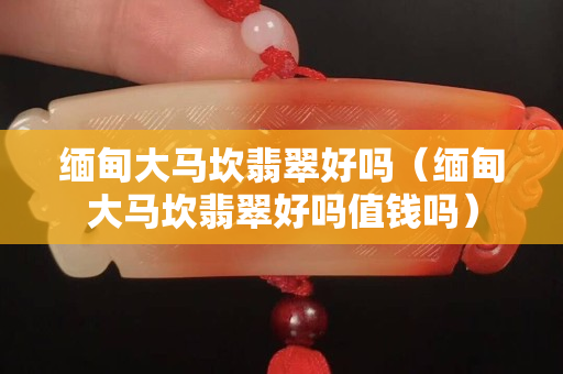 緬甸大馬坎翡翠好嗎（緬甸大馬坎翡翠好嗎值錢嗎）