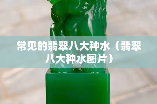 常見的翡翠八大種水（翡翠八大種水圖片）