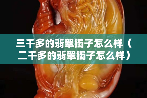 三千多的翡翠鐲子怎么樣（二千多的翡翠鐲子怎么樣）