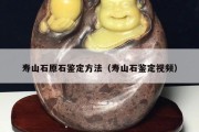 壽山石原石鑒定方法（壽山石鑒定視頻）