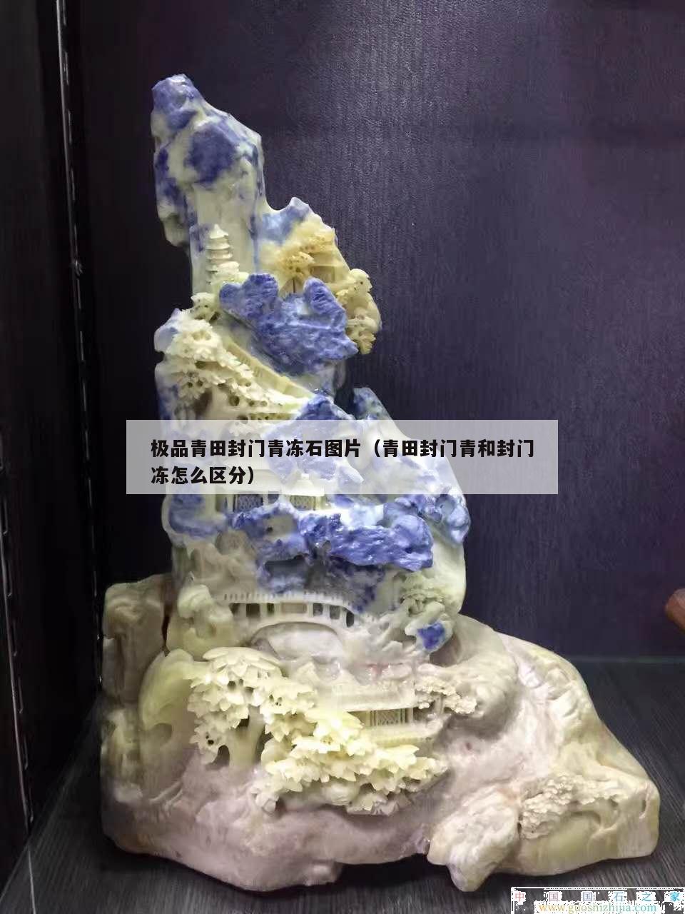 極品青田封門青凍石圖片（青田封門青和封門凍怎么區分）